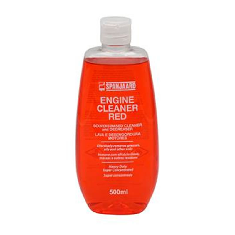 Adhesives-Cleaning-SPANJAARD ENGINE CLEANER RED 500ML